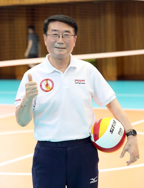 여자배구 페퍼저축은행 김형실 감독. 용인=정시종 기자