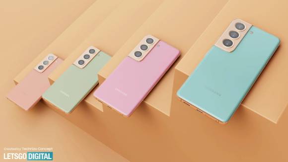 갤럭시S22 렌더링 이미지 [사진=렛츠고디지털]