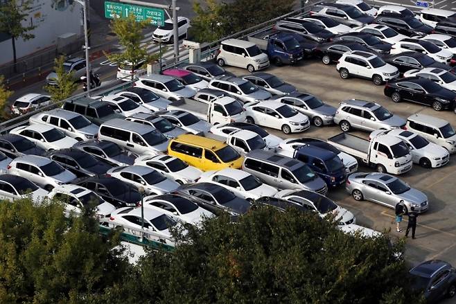 서울 강서구 중고차 매매단지 모습./사진=뉴스1 이광호 기자