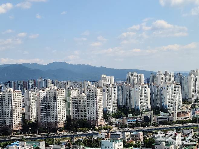 대구 아파트단지. 권기수 기자