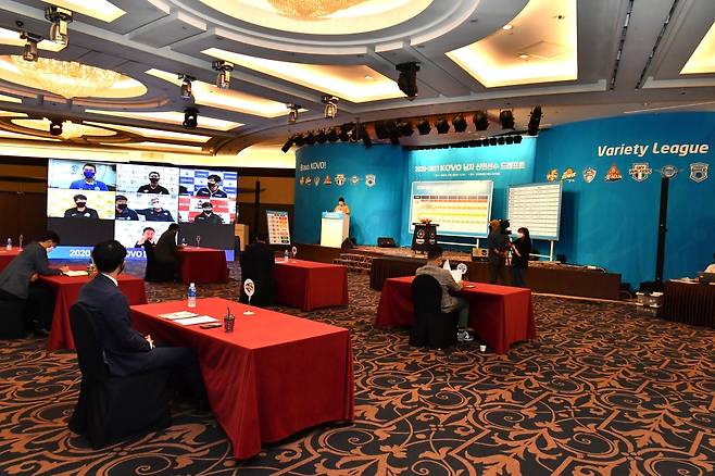 2020-2021시즌 프로배구 남자부 신인 드래프트  [한국배구연맹 제공. 재판매 및 DB 금지]