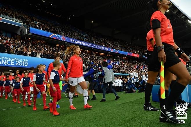 한국 여자 축구는 2023 여자 월드컵에 도전할 기회를 얻었다.(대한축구협회 제공)© 뉴스1