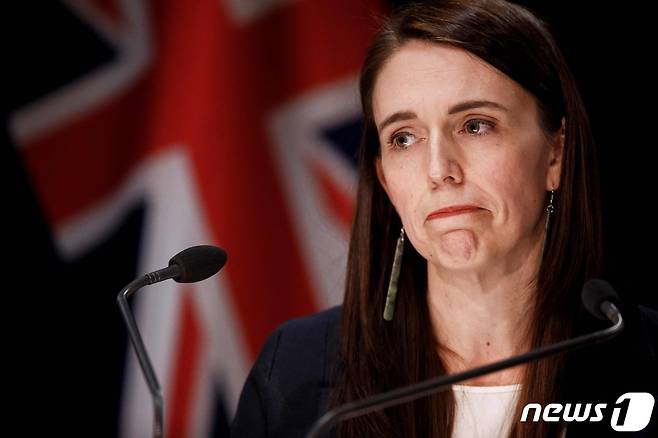 저신다 아던(41) 뉴질랜드 총리 2021.09.03 © AFP=뉴스1