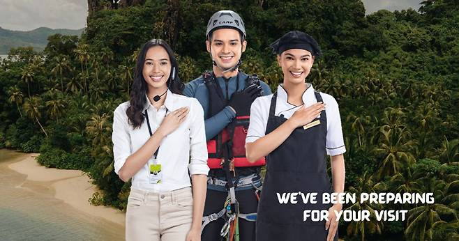 여행재개를 위해 분주하게 준비하는 필리핀 관광종사자들의 미소