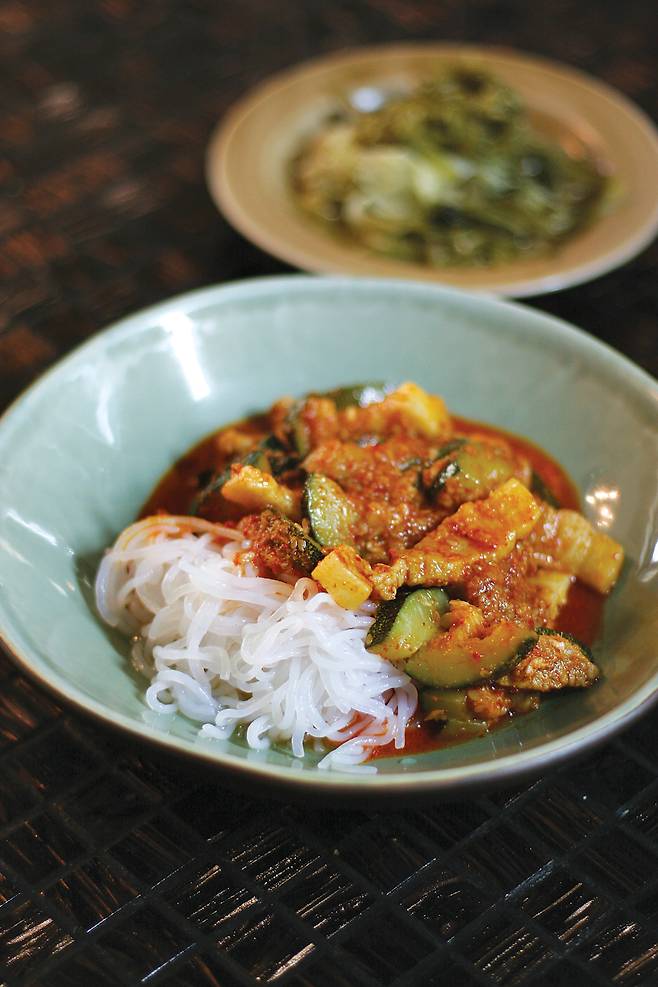 호박 새우젓 볶음.