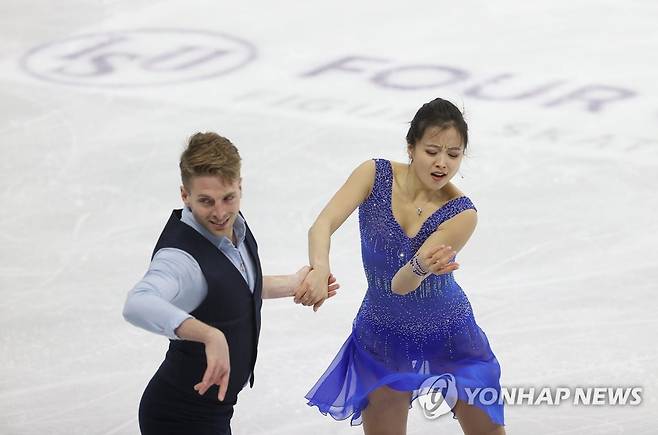 아이스 댄스 민유라-이튼조 [연합뉴스 자료사진]
