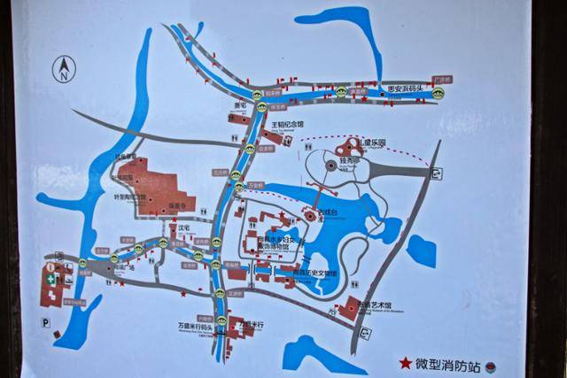 강남 수향 루즈 지도. ⓒ최종명