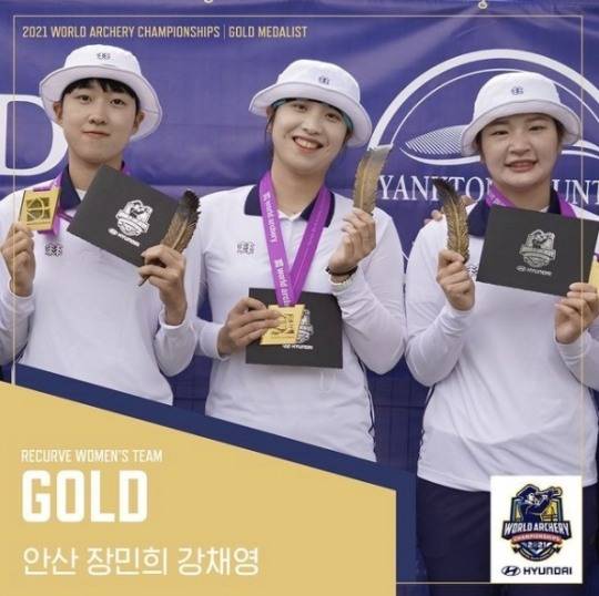 여자 신궁들 [대한양궁협회 인스타그램 캡처]