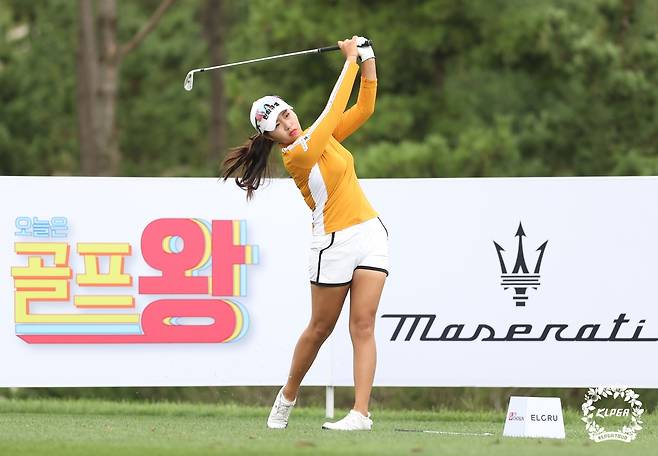 성유진의 2라운드 경기 모습 [KLPGA 제공. 재판매 및 DB 금지]
