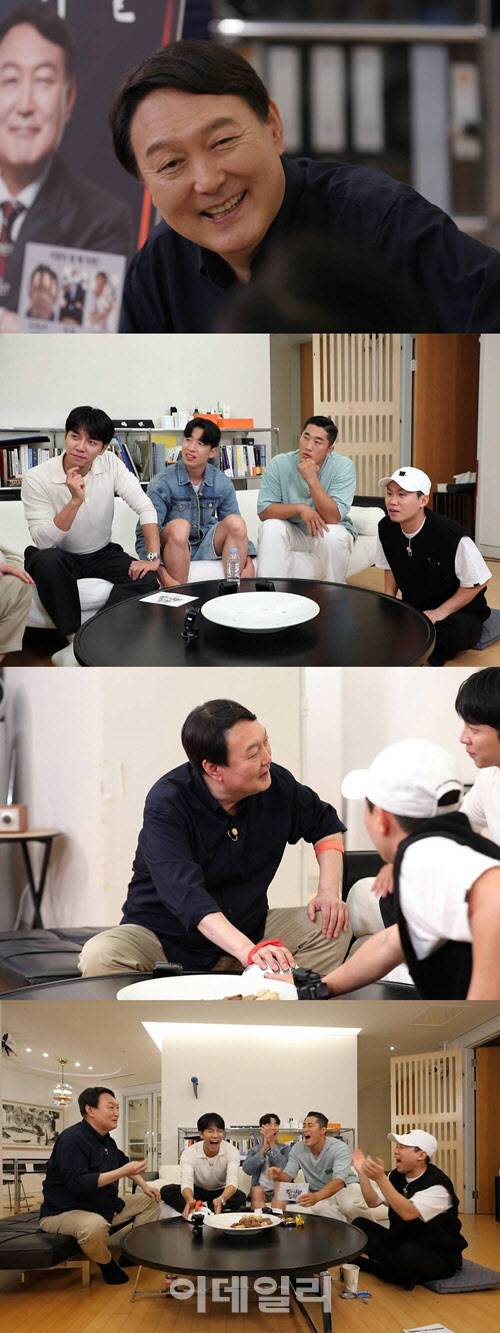 윤석열 전 검찰총장이  SBS ‘집사부일체’에 출연했다. (사진=SBS방송화면 캡쳐)