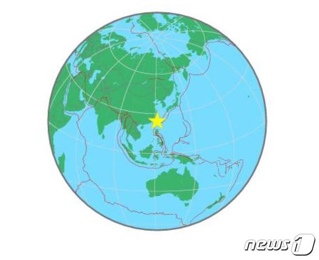 유럽-지중해 지진 센터(EMSC) 홈페이지 갈무리. © 뉴스1