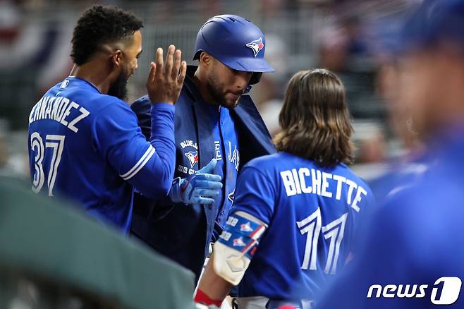 토론토는 미네소타를 꺾고 3연패 사슬을 끊었다. © AFP=뉴스1