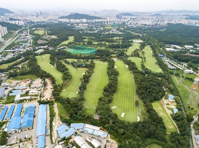 서울 노원구 태릉골프장 모습. [연합]