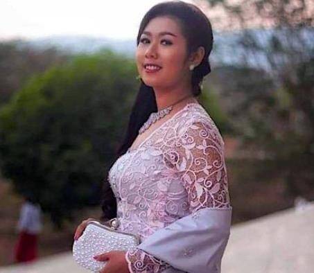 미얀마 군부에 체포된 소 미 미 초 [이라와디 사이트 캡처. 재판매 및 DB 금지]