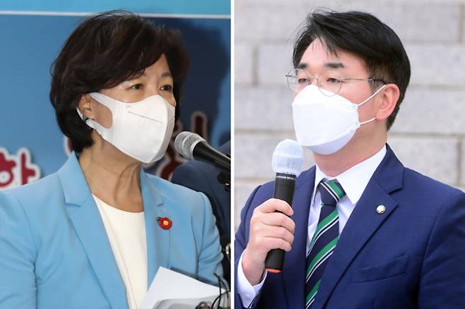 추미애, 박용진