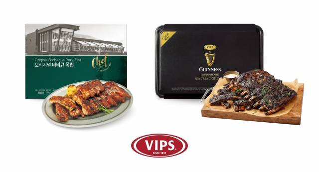 빕스 폭립 RMR 제품. CJ푸드빌 제공