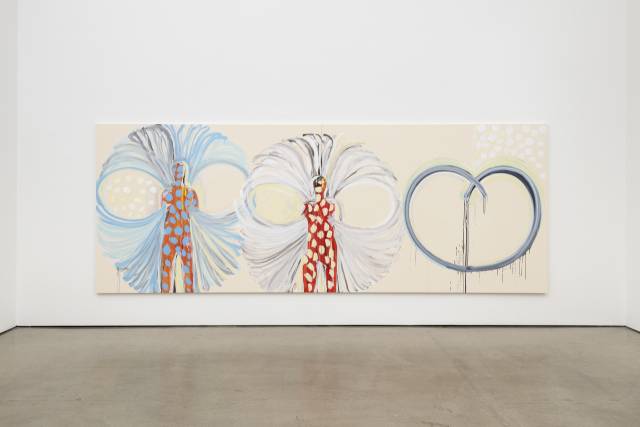 이건용의 '신체드로잉' 대표작 9점의 신작을 모두 선보인 갤러리현대의 전시 전경. /사진제공=갤러리현대