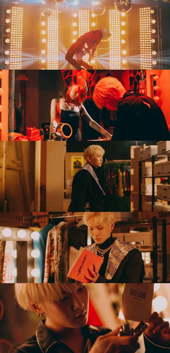 ▲ 키 '배드 러브' 뮤직비디오 화면 캡처