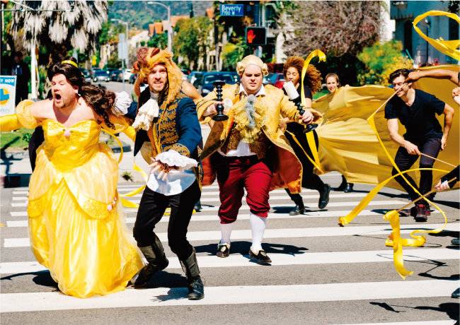 ‘더 레이트 레이트 쇼 위드 제임스 코든’의 횡단보도 뮤지컬. [유튜브 캡처]