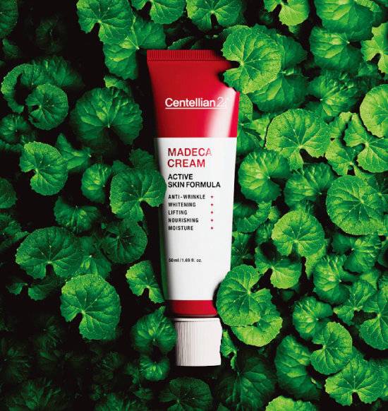 동국제약 센텔리안24 '마데카 크림 엑티브 스킨 포뮬러' 제품 [사진=동국제약]