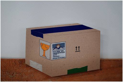 김한나 2021년작 `먼지기록자의 보관법` 연작.  [사진 제공 = 리우션]