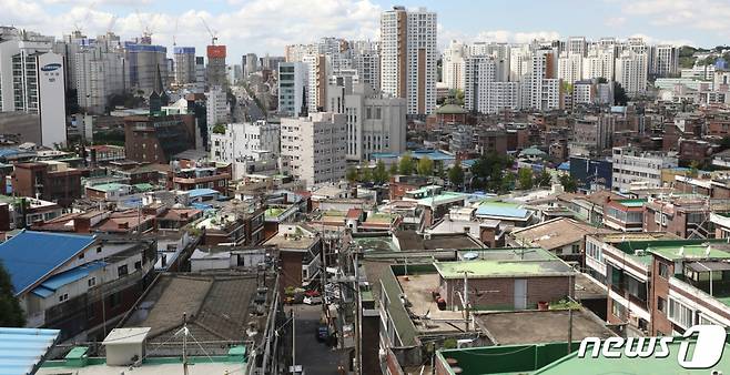 서울 시내의 빌라촌 전경. /사진제공=뉴스1