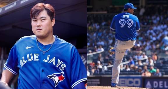 오는 29일(한국시각) 류현진(토론토 블루제이스)이 뉴욕 양키스전에 선발 등판한다. /사진=토론토 블루제이스 트위터