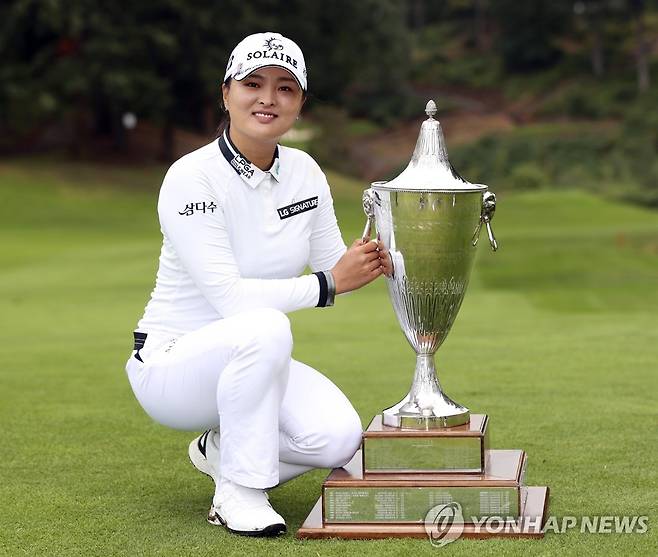 LPGA 투어 포틀랜드 클래식 우승한 고진영 [연합뉴스 자료사진]