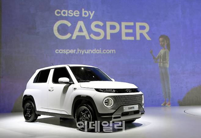현대차의 경형 SUV ‘캐스퍼’ 모습. 현대차 제공.