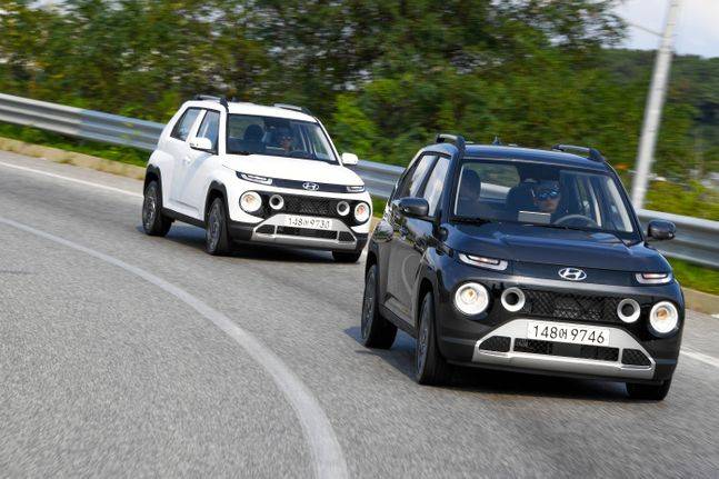 캐스퍼 주행 모습. ⓒ현대자동차