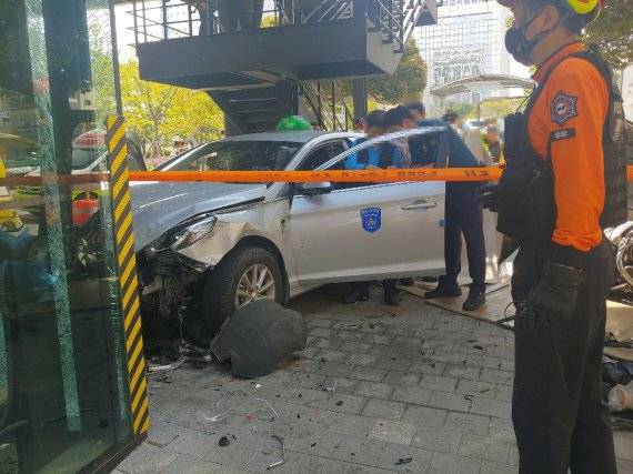 사고 현장 모습.