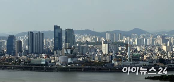 서울 아파트 시내 전경