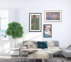 뮤럴 디지털 액자 [사진=넷기어]