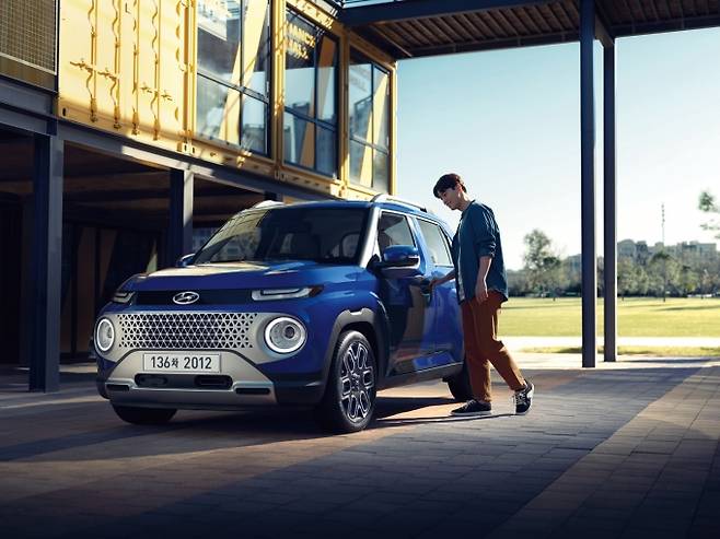 쏘카를 통해 현대자동차 캐스퍼를 시승할 수 있다. /사진제공=현대차