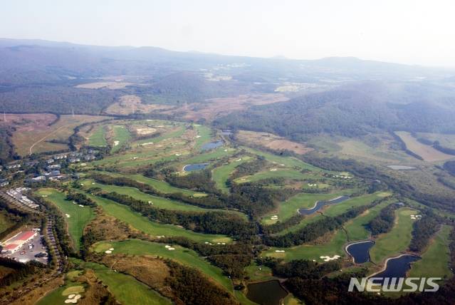제주도내 한 골프장./뉴시스