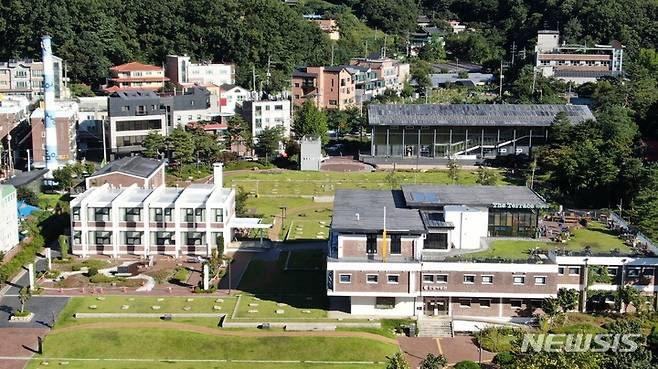 김중업건축 박물관 전경.