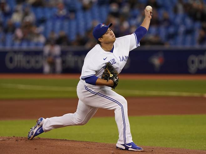 토론로 류현진 | USA투데이스포츠 연합뉴스