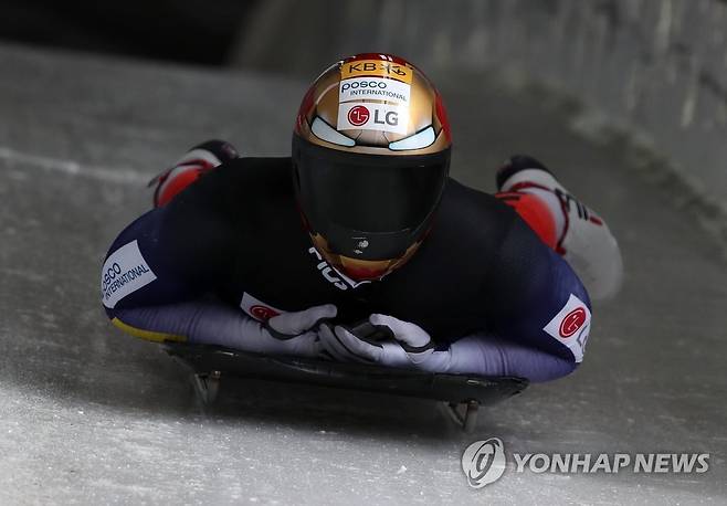 아이언맨 윤성빈 [연합뉴스 자료사진]