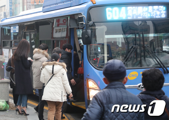 대전 시내버스(자료사진) © 뉴스1