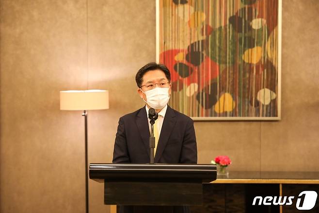 노규덕 한반도평화교섭본부장.(외교부 제공)© 뉴스1