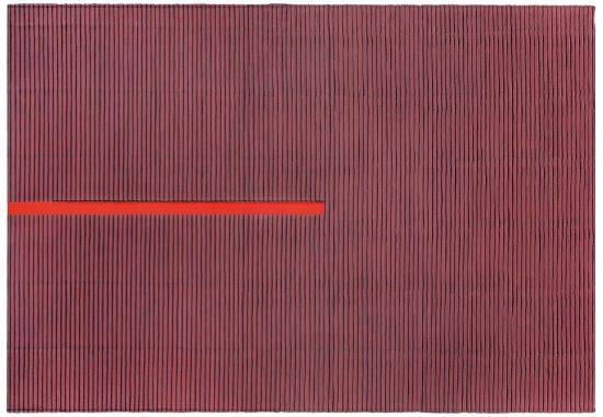 박서보의 '묘법 No. 100716'