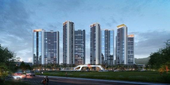 안산 팔곡일동1구역 재건축정비사업 투시도