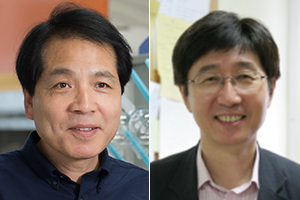 석상일 교수(왼쪽), 박남규 교수