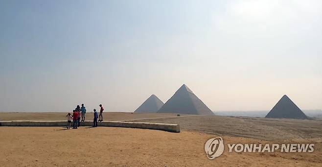이집트 피라미드 [연합뉴스 자료사진. 재판매 및 DB 금지]