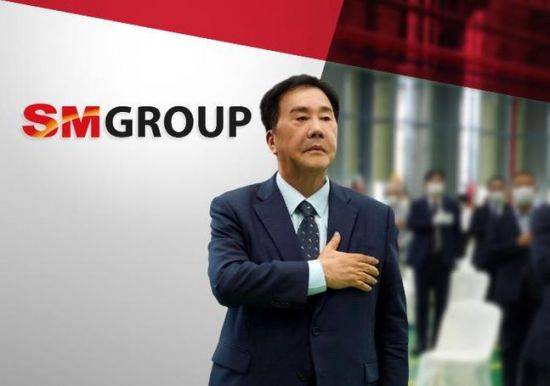 우오현 SM그룹 회장.
