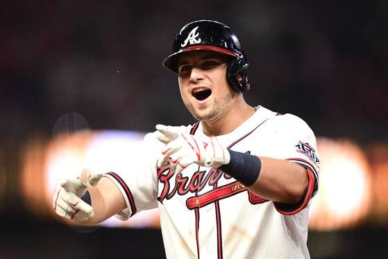 애틀랜타 오스틴 라일리. AP=연합뉴스