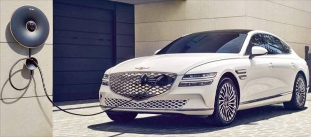 제네시스 G80 전기차. 사진=제네시스