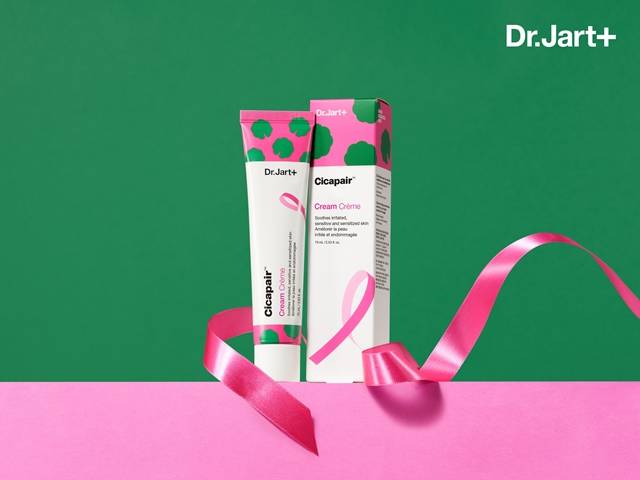 닥터자르트가  '2021 에스티 로더 컴퍼니즈 유방암 캠페인' 동참의 일환으로 선보인 '시카페어 크림 핑크리본 리미티드 에디션'/사진제공=닥터자르트