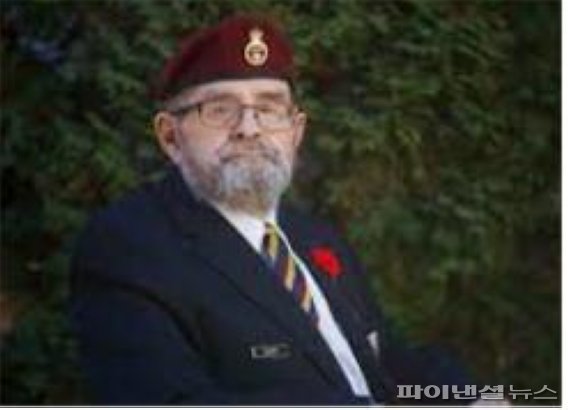 마이클 추보카 캐나다군 가평전투 참전용사. 사진제공=가평군