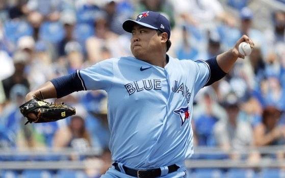 토론토 류현진 [USA 투데이=연합뉴스]